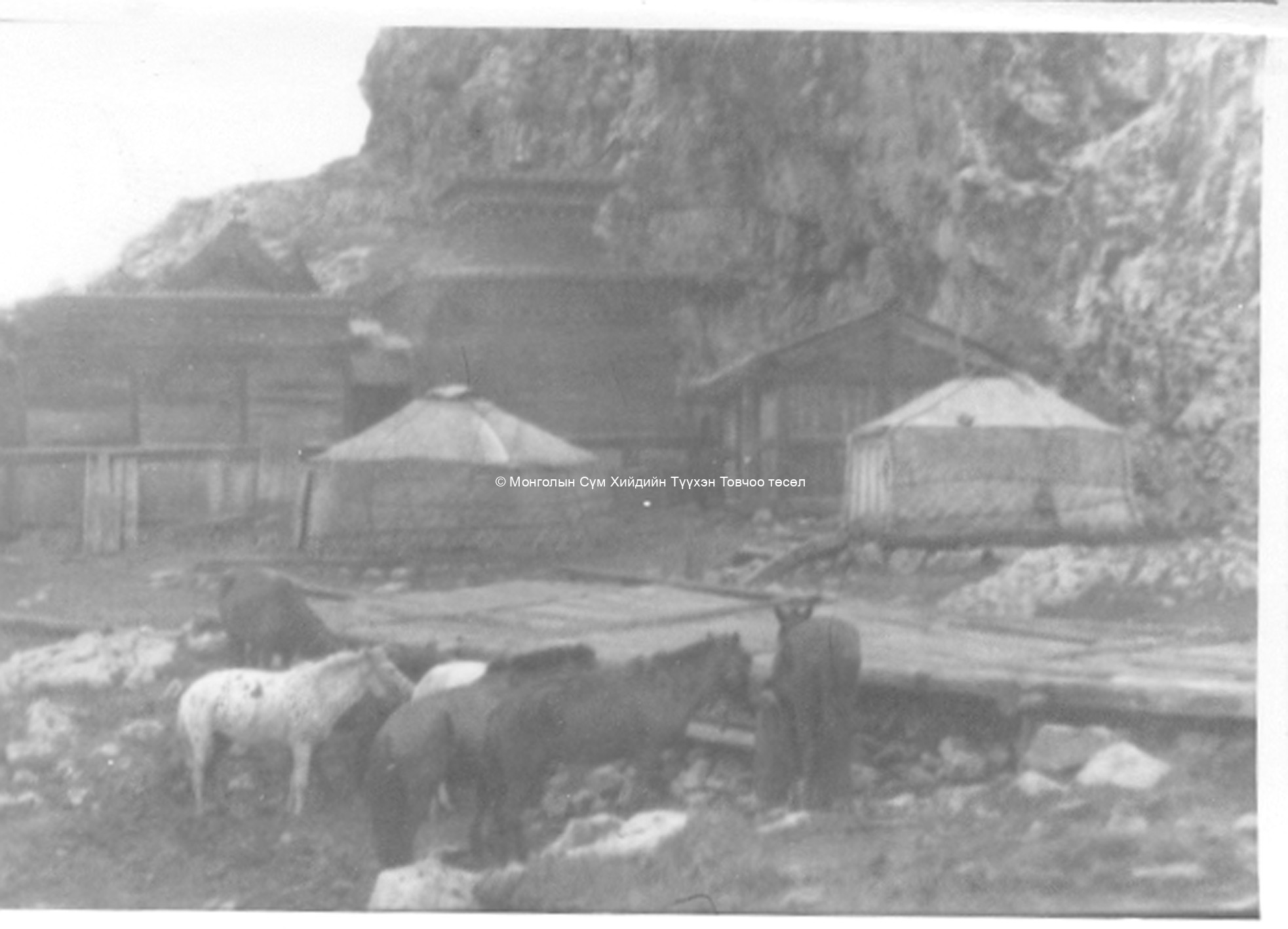 General view of the monastery. Film Archives K-23802